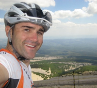 Paul on Mt Ventoux