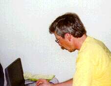 Mike Ingram at work